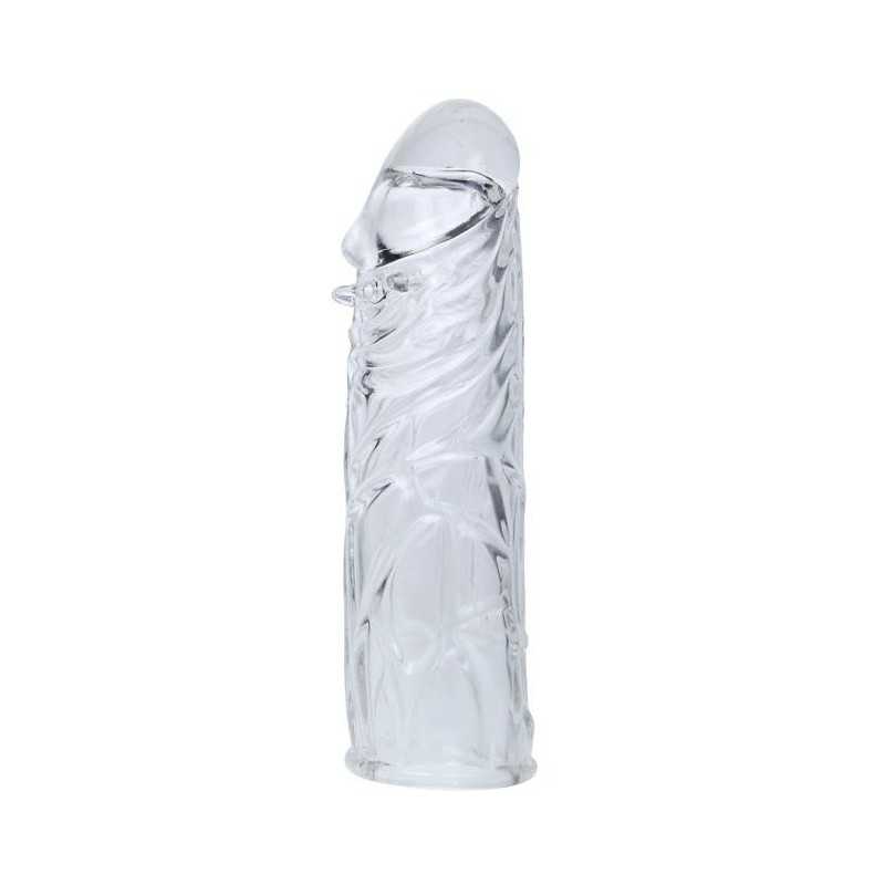 BAILE - TRANSPARENT SILICONE PENIS COVER 13 CM