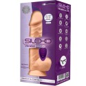 SILEXD - MODELO 1 VIBRADOR DE PÊNIS REALÍSTICO SILICONE PREMIUM