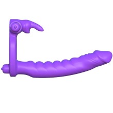 FANTASY C-RINGZ - SILICONE DOUBLE VIBRATOR COELHO