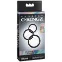 FANTASY C-RINGZ - CONJUNTO DE ESTAMINA DE 3 ANEL DE SILICONE