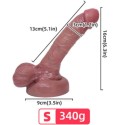 ARMONY - GODE RÉALISTE EN SILICONE LIQUIDE 13 CM