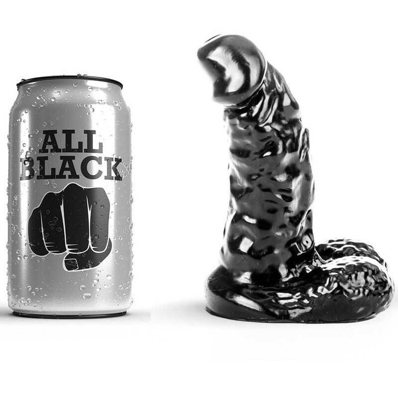 ALL BLACK - DILDO 13 CM