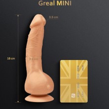 G-VIBE - GREAL MINI VIBRATOR DILDO NATÜRLICHES SILIKON