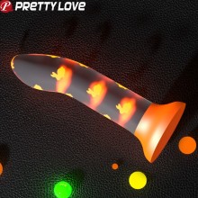 PRETTY LOVE - DILDO MAGICO NIGHTFALL SENZA VIBRAZIONI ARANCIO