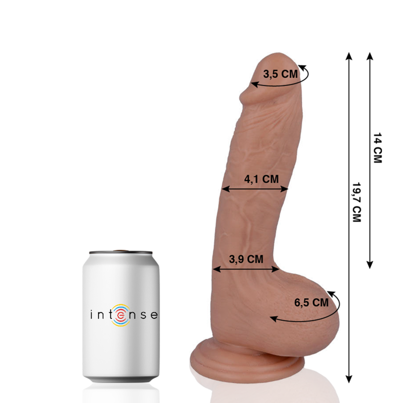 MR INTENSE - 17 REALISTISCHER PENIS 19.7 CM -O- 4.1 CM