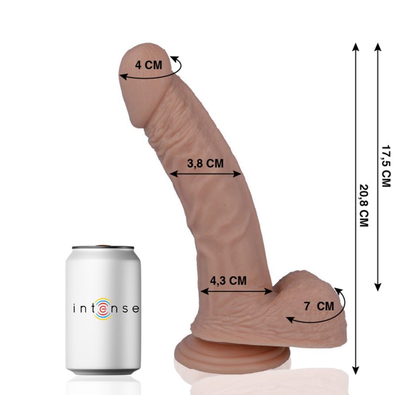 MR INTENSE - 23 REALISTISCHER PENIS 20.8 CM -O- 3.8 CM