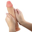 PRETTY LOVE - SÉRIE SLIDING SKIN DILDO REALÍSTICO COM VENTOSA