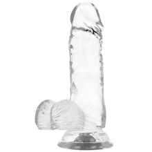 X RAY - CLEAR COCK WITH BALLS 15.5 CM -O- 3.5 CM