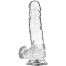 X RAY - CLEAR COCK WITH BALLS 18.5 CM -O- 3.8 CM