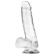 X RAY - CLEAR COCK WITH BALLS 18.5 CM -O- 3.8 CM