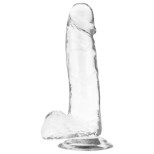 X RAY - CLEAR COCK WITH BALLS 20 CM -O- 4.5 CM