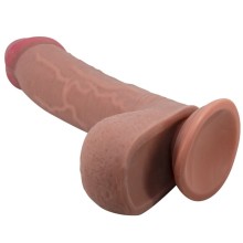 PRETTY LOVE - SLIDING SKIN SERIES REALISTIC DILDO WITH SLIDING