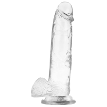 X RAY - CLEAR COCK WITH BALLS 22 CM -O- 4.6 CM