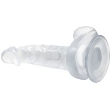 BAILE - REALISTIC DILDO WITH SUCTION CUP AND TESTICLES 16.7 CM