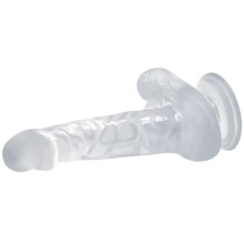 BAILE - DILDO REALÍSTICO COM VENTOSA E TESTÍCULOS 16.7 CM