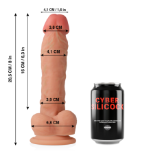 CYBER SILICOCK - ULTRA-REALISTISCHER. WEICHER FLÜSSIGER