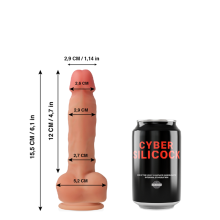 CYBER SILICOCK - ANSEL ULTRA REALISTISCHES. WEICHES FLÜSSIGE
