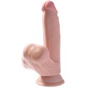 KING COCK - PLUS 3D DILDO SWINGING BALLS 15.2 CM HELLE HAUT