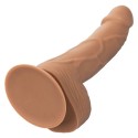 CALEXOTICS - BORCHIE IN SILICONE 15.24 CM MARRONE