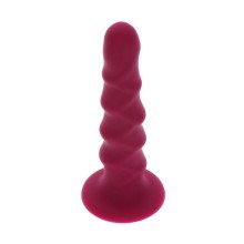 GET REAL - RIBBED DONG 12 CM ROT