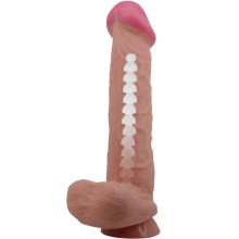 PRETTY LOVE - SLIDING SKIN SERIES REALISTIC DILDO WITH SLIDING