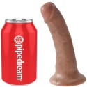 KING COCK - REALISTISCHER PENIS 15 CM KARAMELL