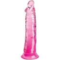 KING COCK - CLEAR PÊNIS REALÍSTICO 19.7 CM ROSA