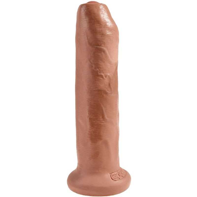 KING COCK - PÉNIS RÉALISTE NON COUPÉ 17.8 CM CARAMEL