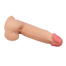 PRETTY LOVE - SLIDING SKIN SERIES REALISTISCHER DILDO MIT GLEITENDEM HAUT-SAUGNAP 21,8 CM