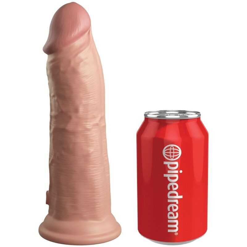 KING COCK - ELITE REALISTISCHER DILDO MIT VIBRATION UND SILIKON 20.3 CM