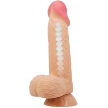 PRETTY LOVE - SLIDING SKIN SERIES REALISTIC DILDO WITH SLIDING