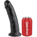 KING COCK - 9 DILDO BLACK 22.9 CM