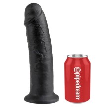 KING COCK - 10 DILDO PRETO 25 CM