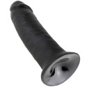 KING COCK - 10 DILDO NERO 25 CM