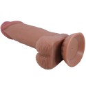 PRETTY LOVE - SÉRIE SLIDING SKIN DILDO REALÍSTICO COM VENTOSA