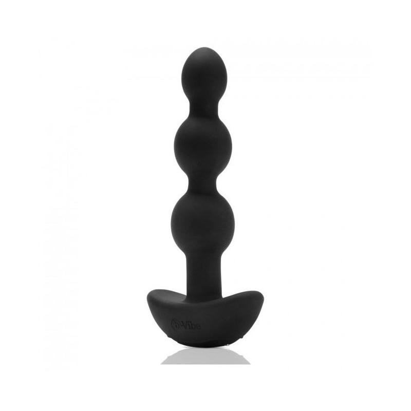 B-VIBE - TRIPLET ANAL REMOTE CONTROL BEADS BLACK