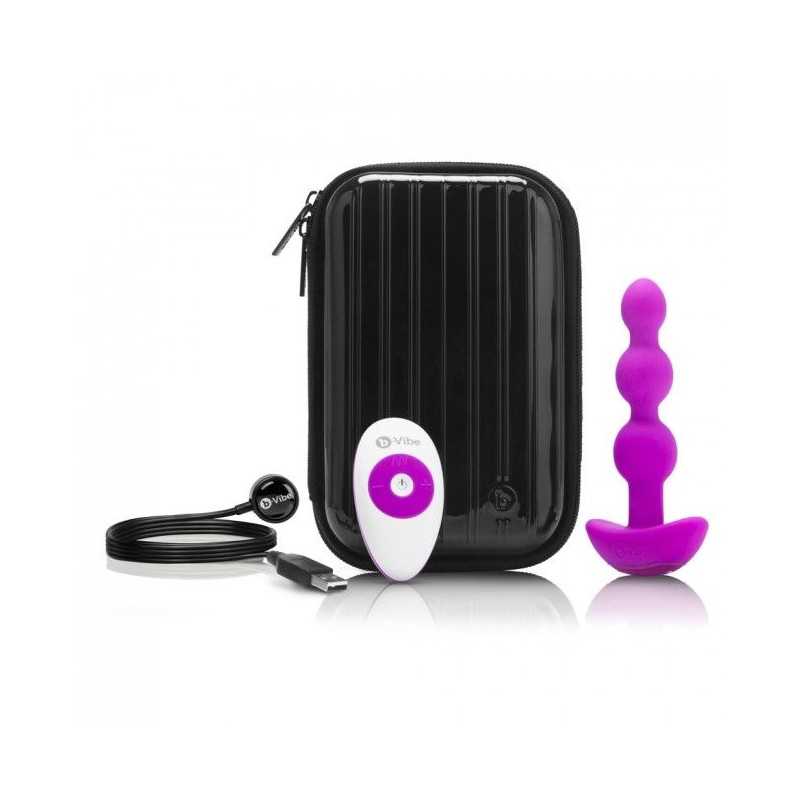 B-VIBE - TRIPLET ANAL CONTAS DE CONTROLE REMOTO ROSA