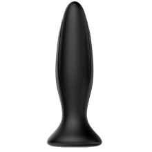 MR PLAY - PLUG ANAL VIBRADOR PRETO RECARREGVEL