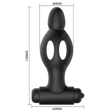 MR PLAY - PLUG ANALE IN SILICONE CON VIBRAZIONE