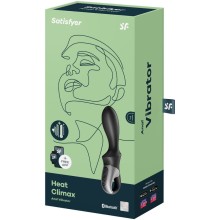 SATISFYER - HEAT CLIMAX ANAL VIBRATOR APP SCHWARZ