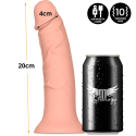 MYTHOLOGY - ASHER ORIGINAL DILDO M - VIBRATEUR COMPATIBLE AVEC LA TECHNOLOGIE SANS FIL WATCHME