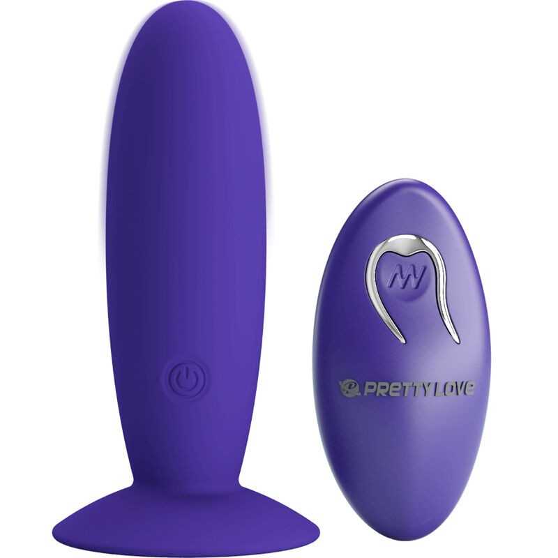 PRETTY LOVE - JUVENTUDE PLUG VIBRADOR ANAL CONTROLE REMOTO