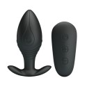 PRETTY LOVE - REGINA ANAL PLUG WIEDERAUFLADBARER VIBRATOR SCHWARZ