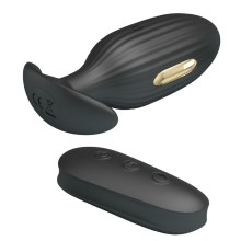 PRETTY LOVE - KELLY PLUG ANAL RECHARGEABLE VIBRATOR BLACK