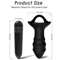 ARMONY - KYLIN FINGERVIBRATOR ANALPLUG FERNBEDIENUNG SCHWARZ