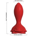 ARMONY - VIBRATEUR ROSE PLUG ANAL PETITE TÉLÉCOMMANDE ROUGE