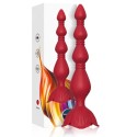 ARMONY - PINK VIBRATOR PAGODA ANAL PLUG RED