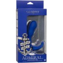 CALEXOTICS - ADMIRAL CURVED ANAL STIMULATOR VIBRATOR BLUE