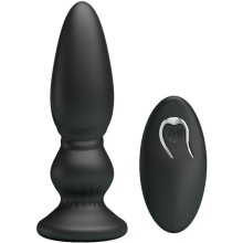 MR PLAY - POWERFUL VIBRATOR REMOTE CONTROL ANAL PLUG BLACK