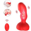 ARMONY - EXTREME A BLOOM ROSE VIBRATOR ANALSTECKER FERNBEDIENUNG ROT